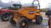 THWAITES 9 T DUMPER , YEAR - 2001, HOURS - 5725, NO VAT - 2