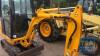 JCB 8018, YEAR - 2007, HOURS - 2674 , C/W 3 BUCKETS , PLUS VAT - 11