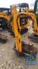 JCB 8018, YEAR - 2007, HOURS - 2674 , C/W 3 BUCKETS , PLUS VAT - 10