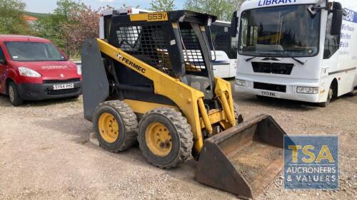 FERMEC SKIDSTEER 553B, , HOURS 2580 , , NON - RUNNER, , PLUS VAT