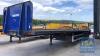 2008 DENNISON 13-6M FLAT TRAILER C268375 - 2