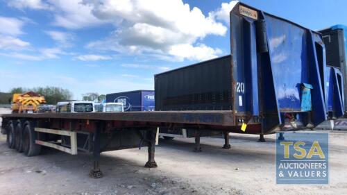 2008 DENNISON 13-6M FLAT TRAILER C272814