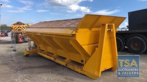 2019CUTHBERTSON 9 M CUB HOOKLIFT GRITTER BODY