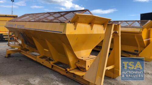 2014 ECON WZC SHE59 HOOKLIFT GRITTER BODY