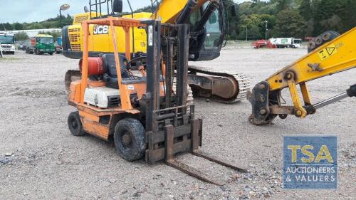 Toyota 42-4RG20 LPG, 9434 hours, + Vat