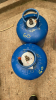 2 x 15kg Calor Gas Bottles-Empty - 2