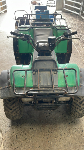 Kawasaki 300 4 x 4 Running on pull start