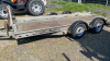 Flat Bed Car Trailer