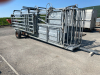 Mobile Cattle Crate with Hoof Trimming Att (in offic