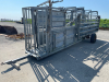 Mobile Cattle Crate with Hoof Trimming Att (in offic - 2