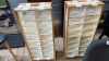 2 CANVAS DRAWER UNITS
