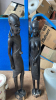 BOX-2 AFRICAN CARVED FIGURES