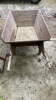 WOODEN WHEEL BARROW