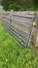 2 NO 12FT GALVANISED FIELD GATES