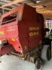 New Holland 644 round baler sheared cross shaft & collapsed