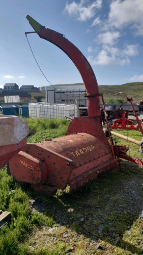 Taarup Forage harvester - double chop, in working order. Would