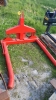 Red single bale handler - been fixed up - plenty of metal in it - 2