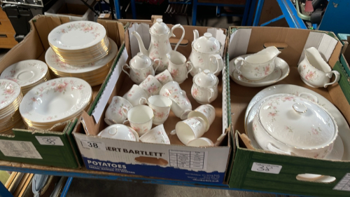 3 BOXES ROYAL ALBERT BREATH OF SPRING CHINA