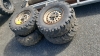 Honda quad wheels & Tyres (set of 4)