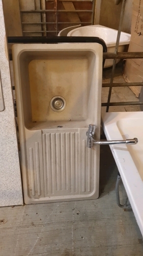 Kitchen Sink c/w taps