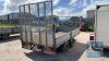 IFOR WILLIAMS LM126 TRAILER C/W DROP SIDES - 4