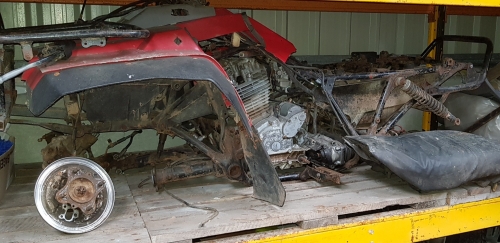 Honda 4 x 4 350 Donner Quad For Spares