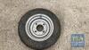 TRAILER WHEEL AND TYRE 155 70 R12 - 3