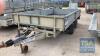 IFOR WILLIAMS LM126 TRAILER C/W DROPSIDES - 2