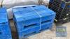 2 PLASTIC COLLAPSIBLE DOLAV STORAGE BOXES