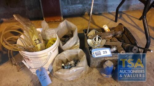 Various Tractor Spares Including Lift Balls, PTO's, Hydraulic