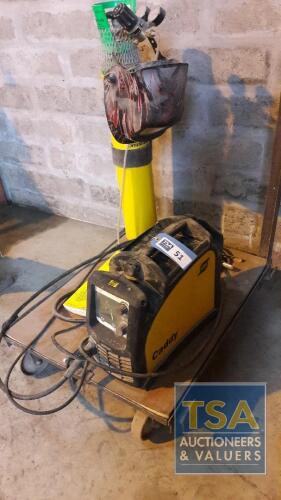 ESAB Caddy Mig C200i Mig Welder c/w Trolley