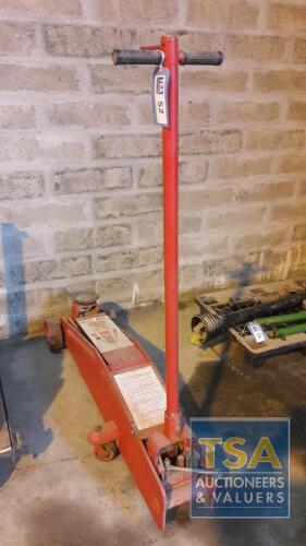 Super High 8000kg Trolley Jack