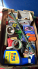 2 BOXES ASSORTED GARDEN ITEMS & HOSE - 3