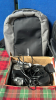 2 BOXES LAPTOP BAGS CHARGERS ETC - 2