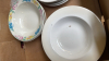 3 BOXES PLATES BOWLS & CUTLERY - 2