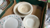 3 BOXES PLATES BOWLS & CUTLERY - 6