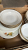 3 BOXES PLATES BOWLS & CUTLERY - 7