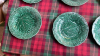 BOX GREEN PLATES JUG & COASTERS - 6