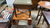 3 STOOLS NEST TABLES & TABLE - 4