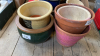 ASSORTED PLANTERS - 2