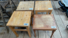 4 SMALL TABLES