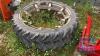 2 X ROW CROP WHEELS & TYRES - 2