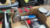 3 BOXES PAINT BRUSHES CAR ITEMS ETC - 4