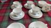 WEDGWOOD ICE ROSE TEA SET - 3