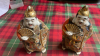 2 ORIENTAL FIGURES & POT POURRI DISH - 2