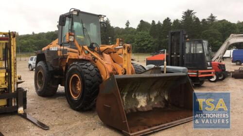 CASE 721C LOADING SHOVEL, Year 2002, 7700 Hours, Plus VAT