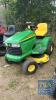 JOHN DEERE LT170 R/O MOWER - 2