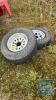 2 X SHOWGUN WHEELS& TYRES 255/70/15