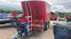 KVERNLAND SILOKING DUO FEEDER WITH PTO C/BOX IN P'CABIN