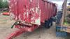 EASTERBY 9 TON MONO TRAILER C/W HYD DOOR